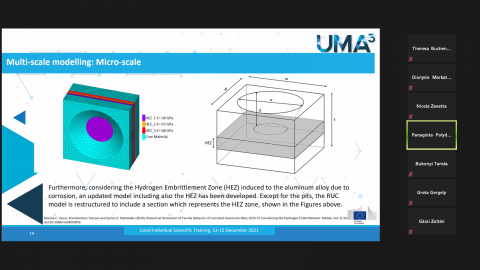 The UMA3 Local Individual Scientific Training has been completed successfully!